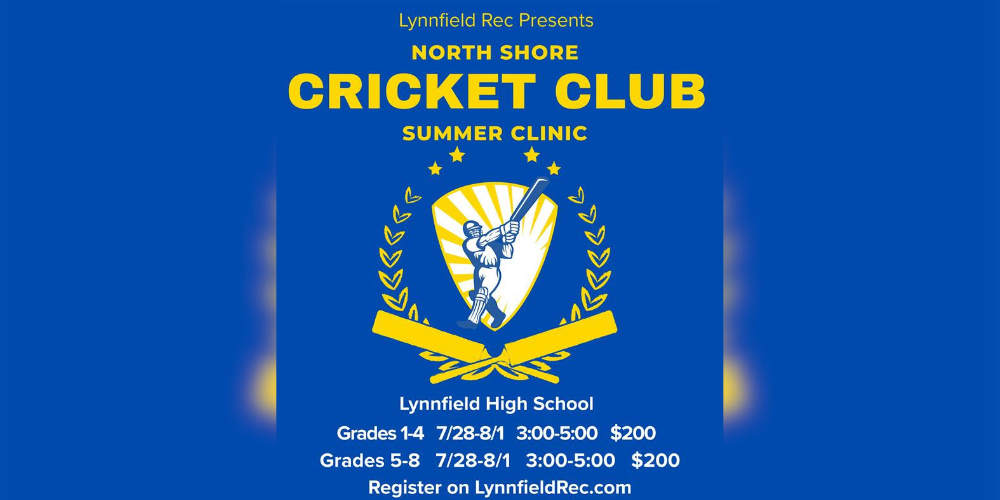 Lynnfield REC offers a new youth cricket clinic Lynnfield REC offers a new youth cricket clinic