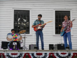 Maroon Sunrize on stage at Lynnfield Fall Festival