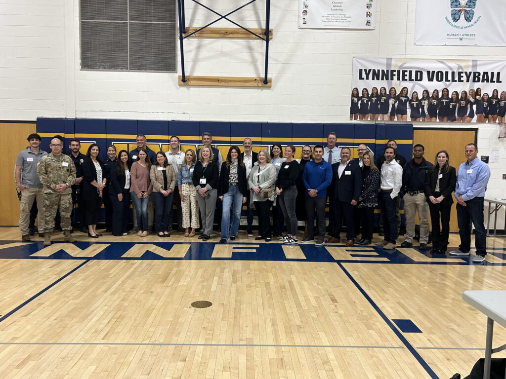 LHS Career Fair participants from the Lynnfield community